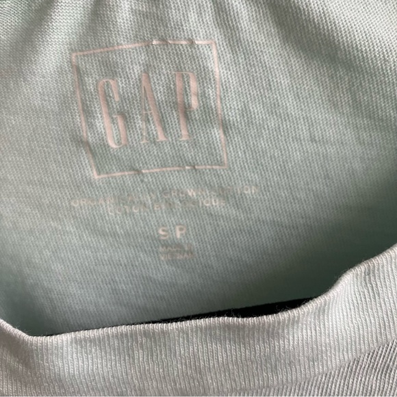 ❤️GAP Organic Cotton Vintage Crew Turquoise - Picture 2 of 3
